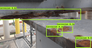 Corrosion detection image